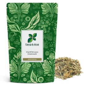 tea4me Chai Of Sri Lanca Kräuterwohl Kräutertee mit Ingwer-Zimt-Lemon-Geschmack