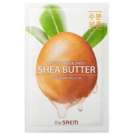 Natürliche Maske mit Sheabutter