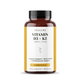 Nullure Vitamin D3 + K2 MK7