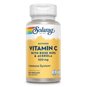 Solaray Vitamin C 500 mg mit Hageb & Acero gepuffe