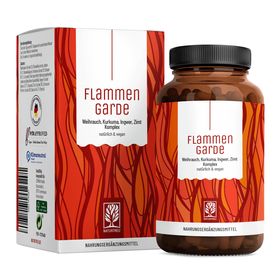 Kurkuma Weihrauch Komplex mit Ingwer und Zimt - Vegan & Hochdosiert - Flammengarde - NATURTREU®