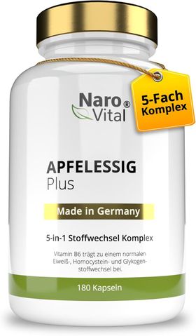 NAROVITAL® Apfelessig Kapseln - 5-Fach Komplex