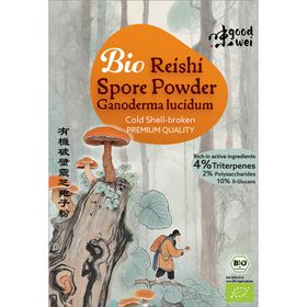 Goodwei Reishi Sporenpulver - Ganoderma Lucidum Vitalpilz