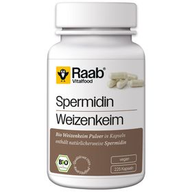 Raab Vitalfood® Bio Spermidin Weizenkeim Kapseln