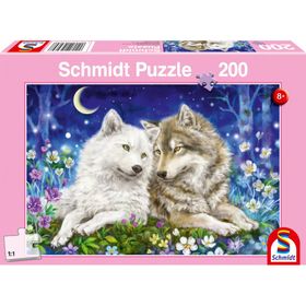 Schmidt Spiele Puzzle Kuschelige Wolfsfreunde 200Teile