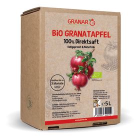 GranarBIO Bio Granatapfel Direktsaft Box