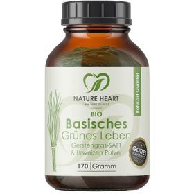 Nature Heart BIO Basisches Grünes Leben - Gerstengrassaft Pulver