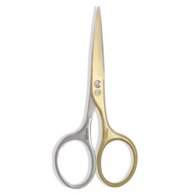 Niegeloh Solingen Bartschere Titanium - gold