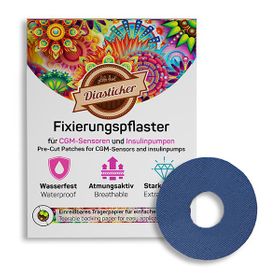 Diasticker® FreeStyle Libre 3 Fixierpflaster "Dunkelblau"