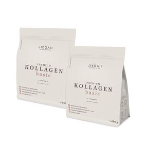 JIKOAII Premium Kollagen Pulver mit Vitamin C - Typ 1 2 3 für Haut, Knochen & Knorpel - ohne Zusätze