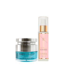 ErthSkin London EGF CELL EFFECT SERUM +Marine Collagen Nachtcreme set