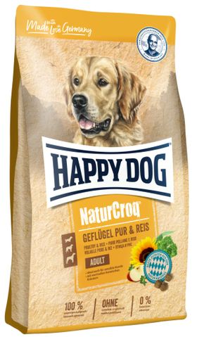 Happy Dog NaturCroq Geflügel Pur & Reis