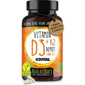 NatureCraft Vitamin D3+K2 Depot