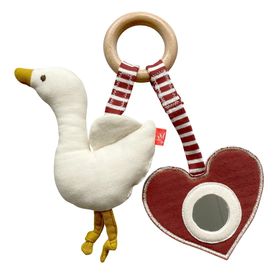 kikadu Beißring mit Gans und Herz