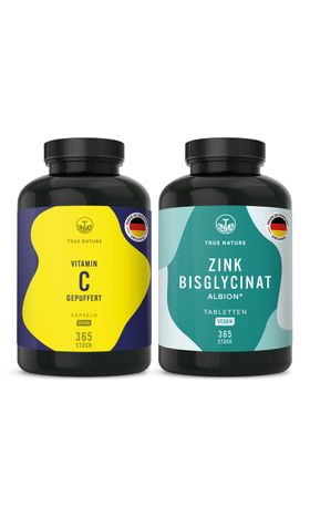 TRUE NATURE® Immun-Duo Zink+C (Vitamin C + Zink)