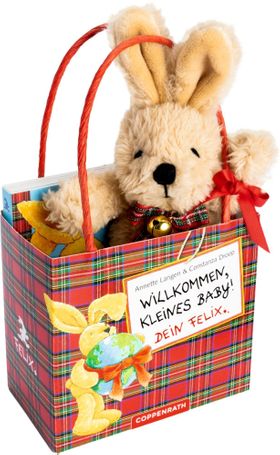 Willkommen, kleines Baby! Dein Felix (Buch und Plüschfigur) Geschenkset: Buch und Plüschfigur