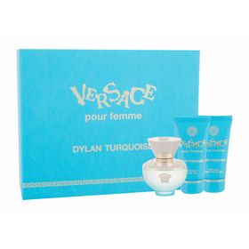 Versace Set Dylan Turquoise Edt  + Body Gel  + Shower Gel