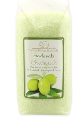 Badesalz Badezusatz Olivenöl mit Bio Schafmilch