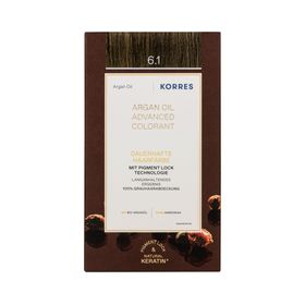 KORRES Arganöl - Hochentwickelte Haarcoloration Dunkelblond Asch 6.1