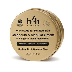 H4H Bio Ringelblumensalbe mit Manuka & Hanf CBD – Neurodermitis Creme für trockene, gereizte Haut