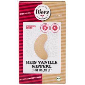 Werz Vanille Kipferl glutenfrei