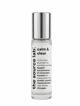 the source lab. - calm&clear Akutroller bei Hautirritationen und Unreinheiten