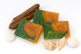 Nesbel Seife Goldener Sand – warm & edel | Glycerin & Ziegenmilch