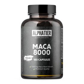 Alphatier Maca Kapseln 8000 - 180 Stück