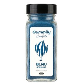 Gummily®  Blaues Spirulina Pulver - LABORGEPRÜFT - (Arthrospira platensis) Spirulina Extrakt