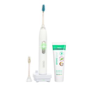 emmi-dent Ultraschallzahnbürste Metallic Naturweiß