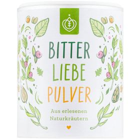 BitterLiebe - Bitterstoffe Pulver - mit Bitterkräuter, Ingwer, Kurkuma Pulver - Superfood