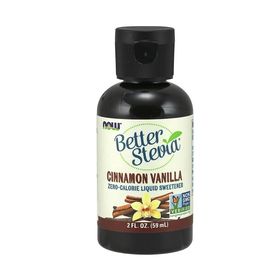 NOW FOODS Better Stevia Liquid Zimt-Vanille