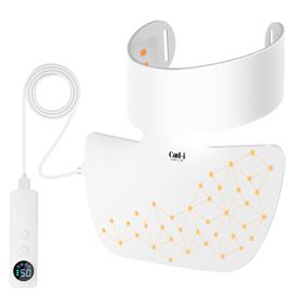 COOL-i LED Halsmaske,660 nm Rotlicht,850 nm Infrarot & 4 farbige LED für kosmetische Hals