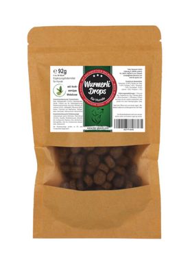 TierGlück Wurmerli® Drops mit Walnuss & Angelikawurzel für Hunde