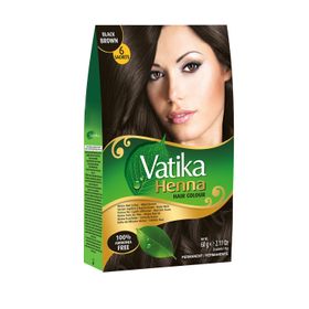 Vatika - Henna Haarfarbe Schwarzbraun