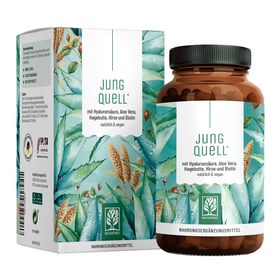 Komplex mit Hyaluronsäure, Aloe Vera, Hagebutte und Biotin - Jungquell - NATURTREU®