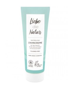 Liebe die Natur - natürliche Zahncreme Minze