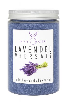Haslinger Lavendel Badesalz – wohltuend, beruhigend & pflegend