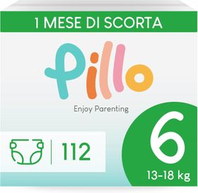 Pillo Windeln Größe 6 XL 13-18 Kg