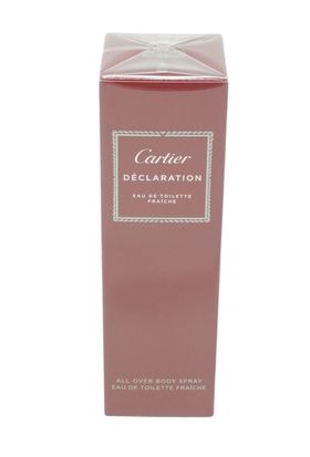 Cartier Declaration Eau de Toilette fraiche All Over Body