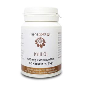 Senagold Krillöl + Astaxanthin