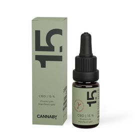 CANNABY CBD Premium Öl 15%