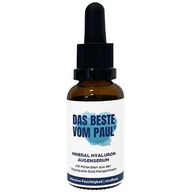 Das Beste vom Paul MINERAL HYALURON AUGENSERUM für einen wachen Blick und weniger Schwellungen