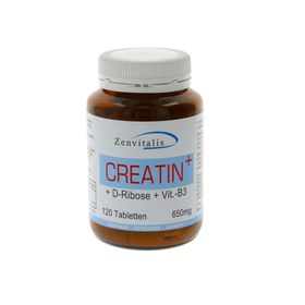 Zenvitalis Creatin + D-Ribose 120 Tabletten