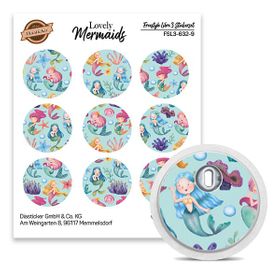 Diasticker® FreeStyle Libre 3 Sticker "Lovely Mermaids"