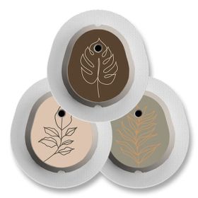 Diasticker® Dexcom G7 Stickerset "Blätter"