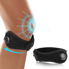 COOL-i Patella Knieband mit Drehverschluss,Kniebandage zur Unterstützung der Kniescheibe