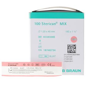 Sterican Mix stumpfe Kanülen 18G x 1 ½ '' / Ø 1,20 x 40mm