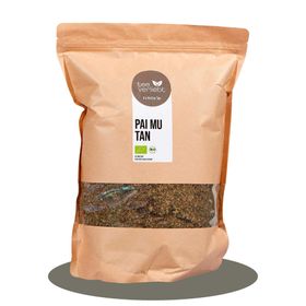teeverliebt - Pai Mu Tan Bio loser Weißer Tee Großpackung I Milder Weißtee mit floraler Eleganz