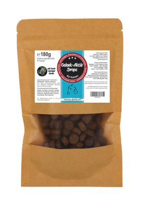 TierGlück Gelenkerli Drops mit Karde, Glucosamin & Chondroitin für Katzen